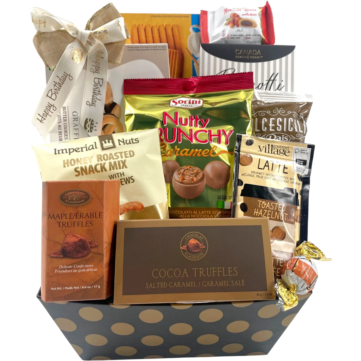 Panier-cadeau de chocolats Divine Elegance