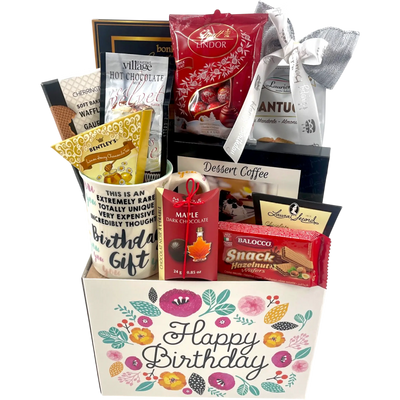 Dream Come True Birthday - Glitter Baskets -Birthday Gift Baskets