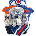 Edmonton Oilers Deluxe Baby Basket