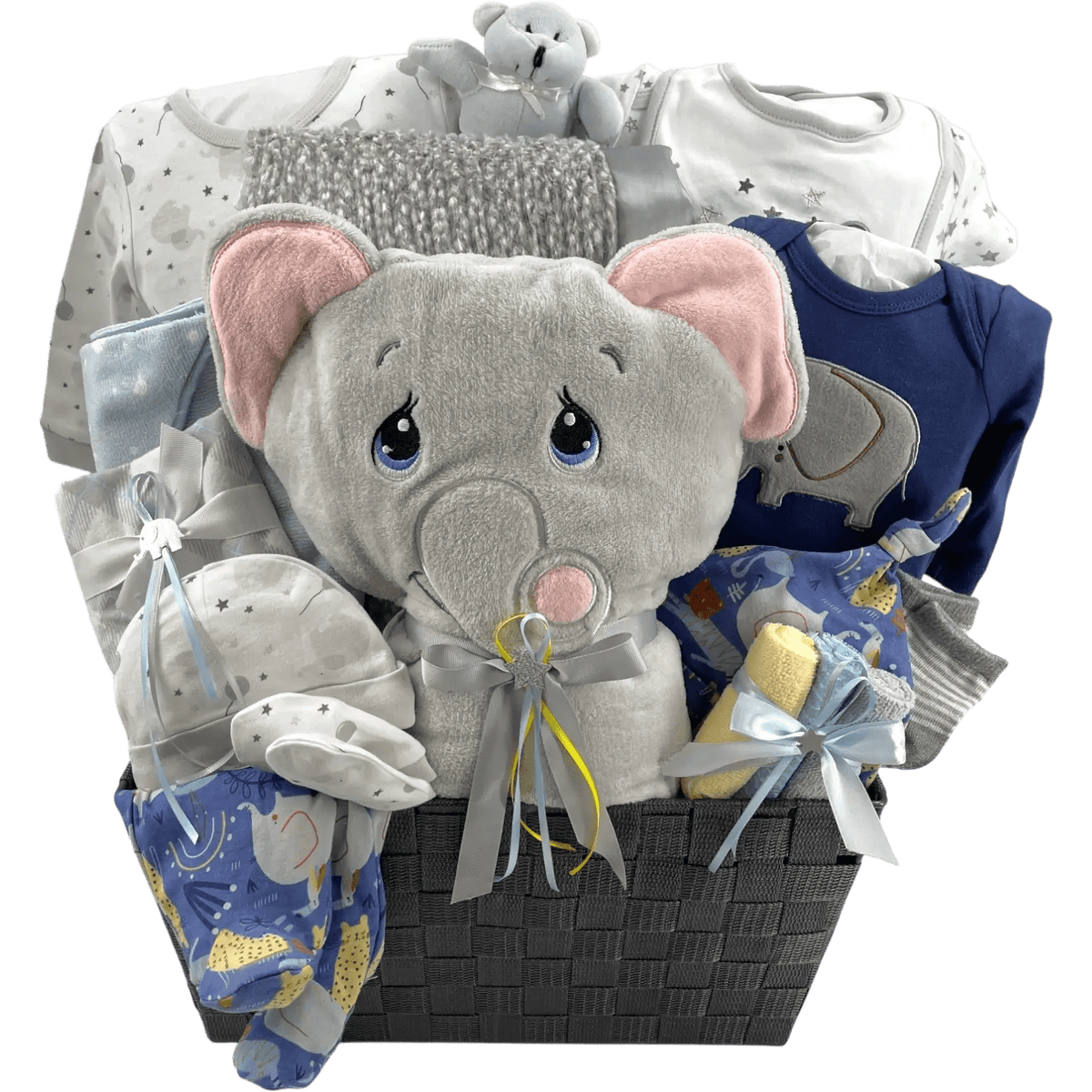 Coffret Bébé Éléphant Amoureux
