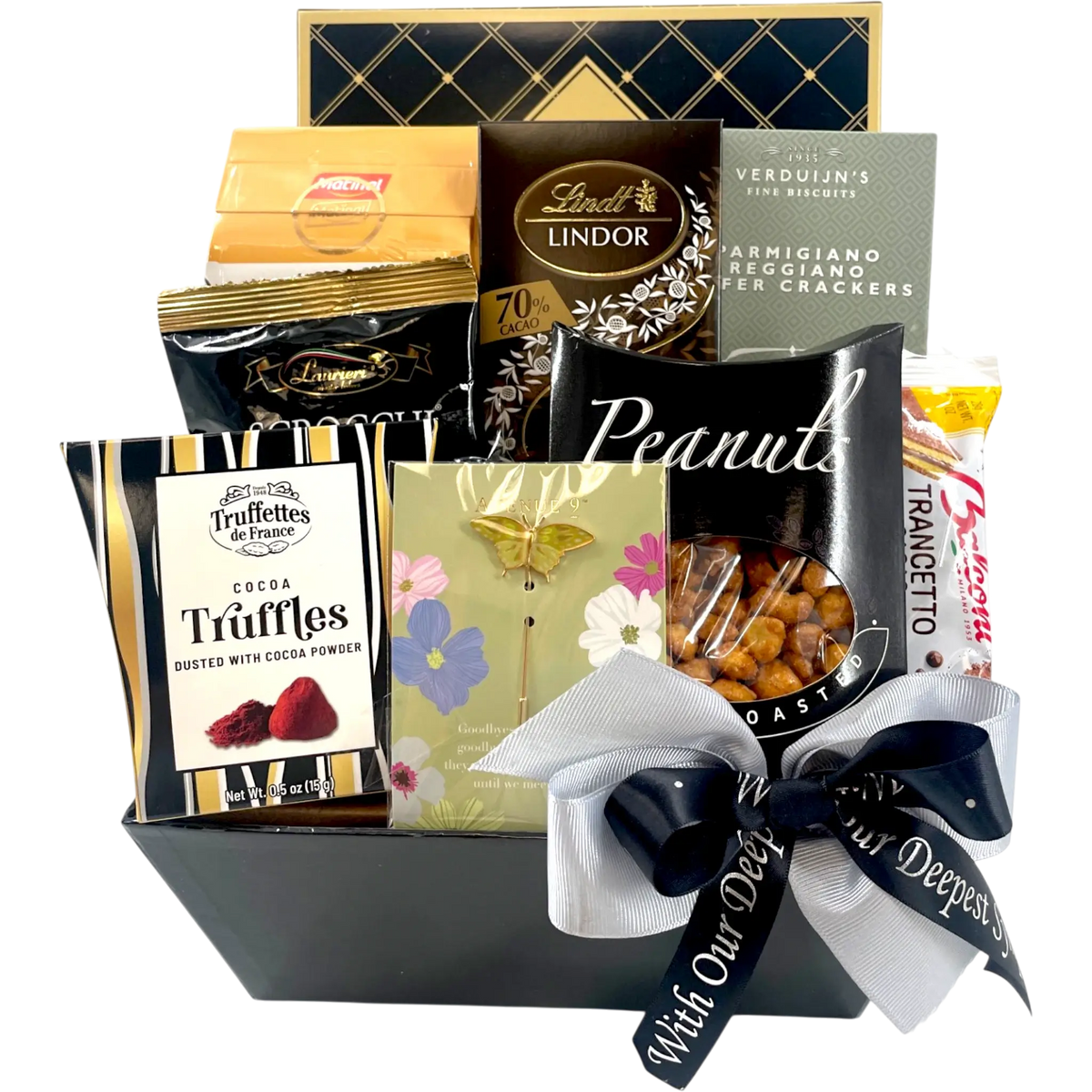 Eternal Remembrance Basket, Sympathy Gourmet Gift Basket of Comfort and Care