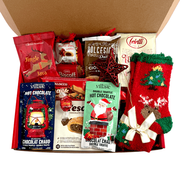 Festive Holiday Comfort Collection - Glitter Baskets - Christmas Baskets