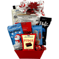 Frosty’s Sweet Treasure Gift Basket – Festive Chocolate & Cookie Collection
