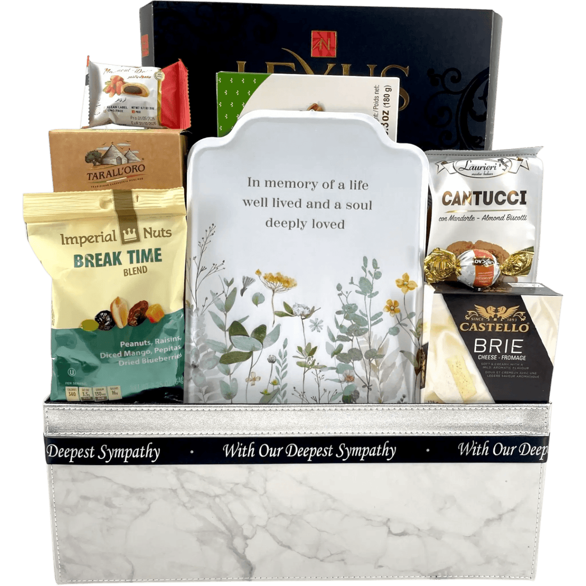 Gentle Remembrance Sympathy Gift Basket