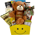 Cesta de regalo Deluxe Get Well Teddy Comfort