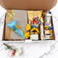Golden Glow Notebook and Honey Spa Mother's Day Box