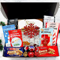 Gourmet Hot Chocolate and Cookies for Santa - A Festive Delight - Glitter Baskets - Christmas Baskets