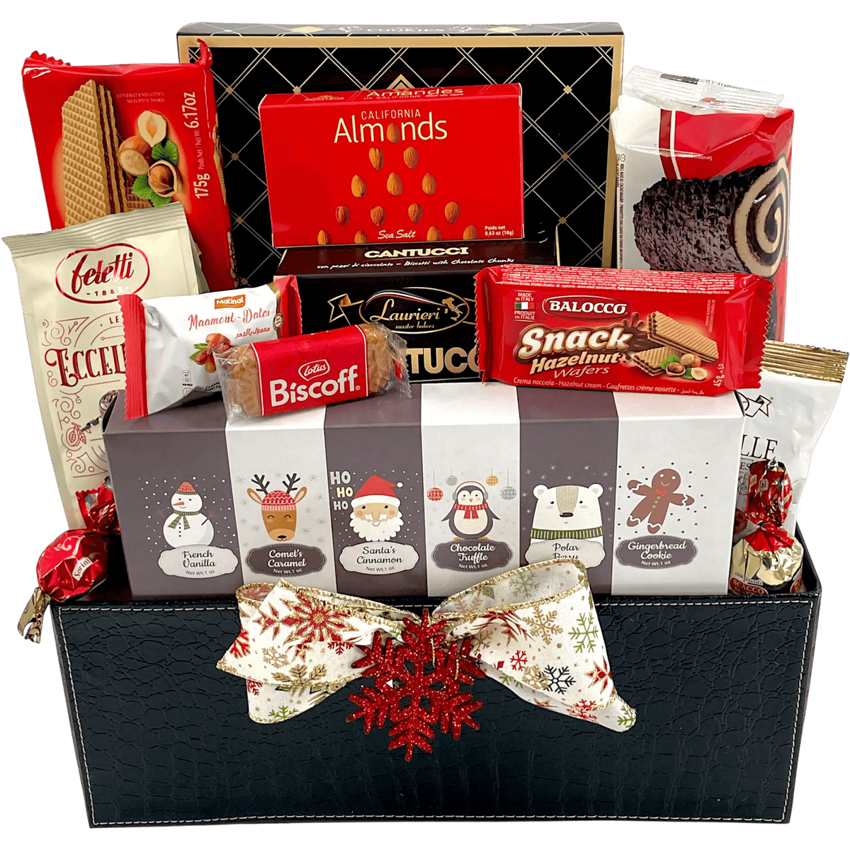 Gourmet Hot Chocolate & Cookie Gift Basket – Ultimate Holiday Collection
