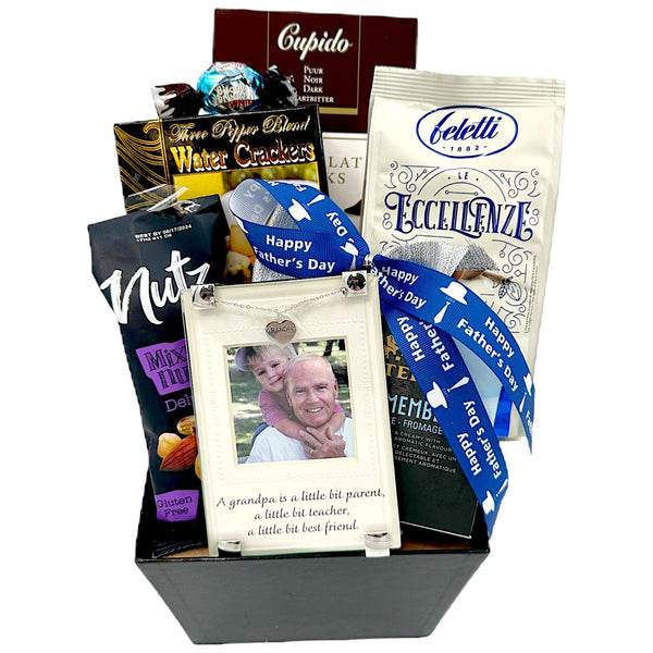 Grandpa Gift Box - Glitter Baskets - Fathers Day Gift Baskets