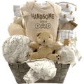 Handsome Like Dad Baby Boy Gift Basket