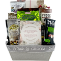 Happily Ever After, Wedding Gift Basket with Keepsake Frame & Gourmet Treats