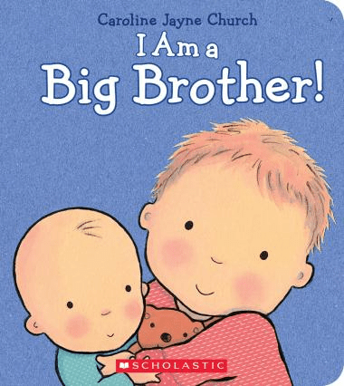 I Am a Big Brother Book - Glitter Baskets - 
