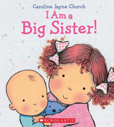 I Am a Big Sister Book - Glitter Baskets - 