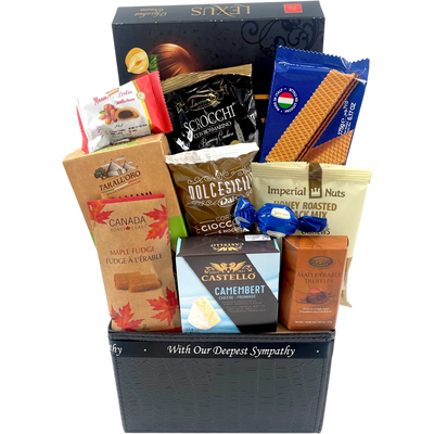 In Loving Memory Deluxe - Glitter Baskets -Sympathy Gift Baskets