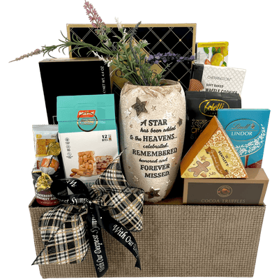 In Our Thoughts - Glitter Baskets - Sympathy Gift Baskets