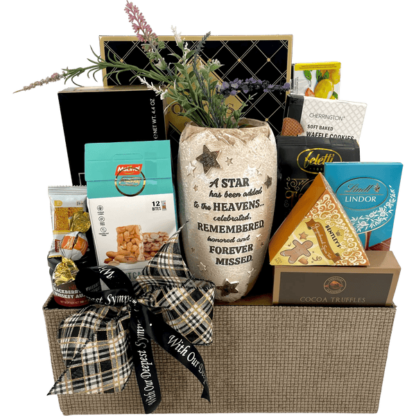 In Our Thoughts - Glitter Baskets - Sympathy Gift Baskets