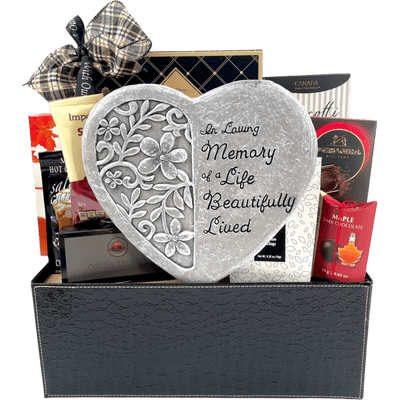 In Our Thoughts - Glitter Baskets -Sympathy Gift Baskets