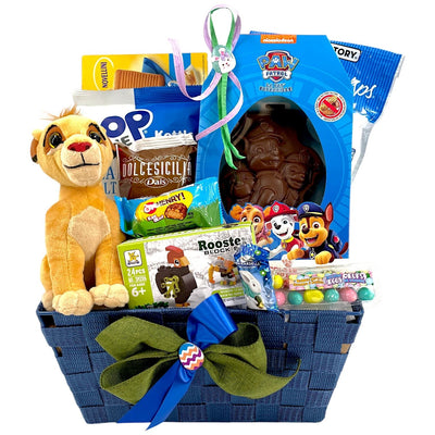 Jungle Joy & Treats: Kids’ Easter Adventure Basket - Glitter Baskets - Easter Baskets