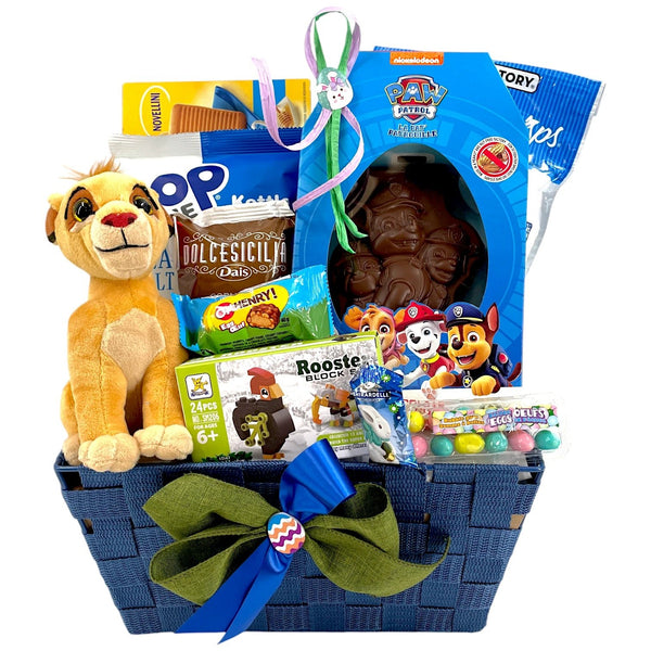 Jungle Joy & Treats: Kids’ Easter Adventure Basket - Glitter Baskets - Easter Baskets