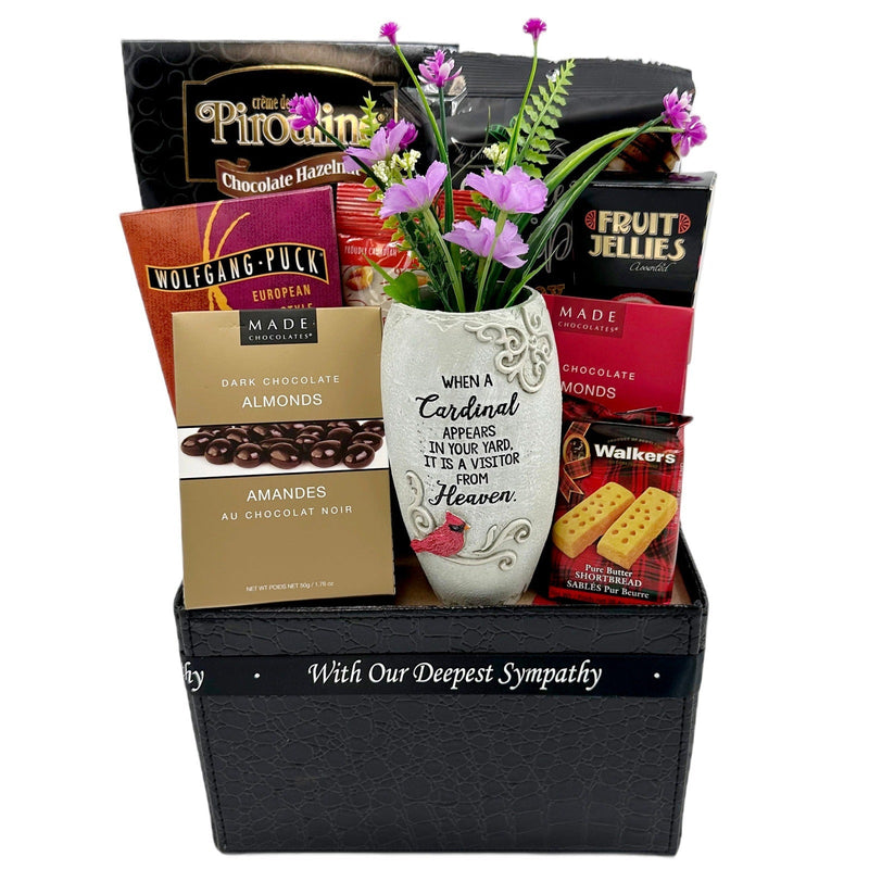 Kosher Comfort Shiva Gift Basket - Glitter Baskets - Shiva Basket