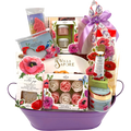 Coffret cadeau spa de luxe à la lavande - Cadeau détente et soins personnels
