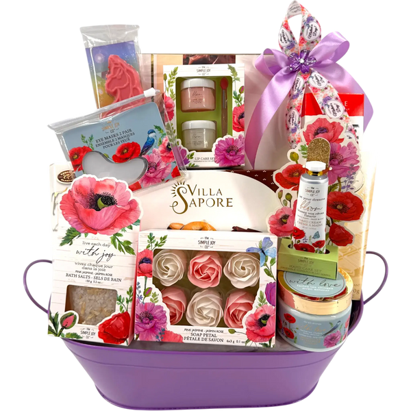 Let Your Dreams Bloom Floral Spa Pamper Collection
