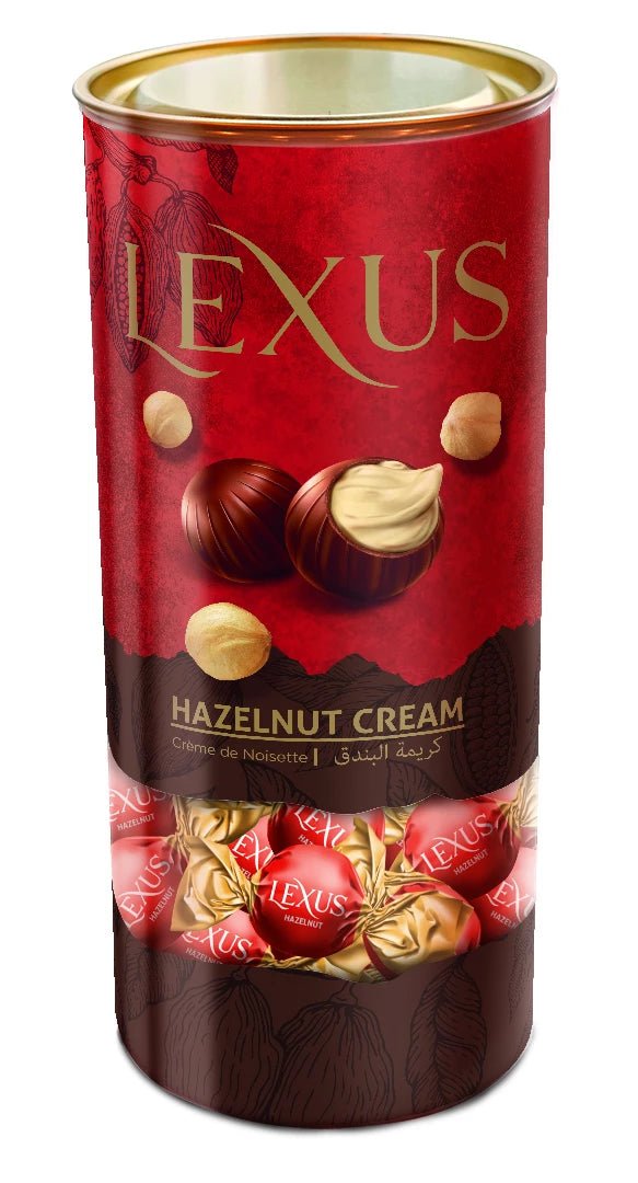 Lexus Hazelnut Cream Chocolate Truffles - Glitter Baskets -