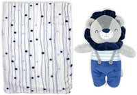 Lil Teddy Arrival Boy – The Perfect Baby Boy Gift Basket - Glitter Baskets - Baby Boy Gift Basket