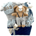 Lil Teddy Arrival Boy - The Perfect Baby Boy Gift Basket