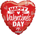 Bright Red Heart Balloon