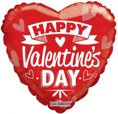 Loving Embrace: Bright Red Heart - Shaped Valentine's Balloon 9 inch - Glitter Baskets - Balloon