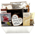 Luxury Nuptials: Gourmet Treats & Keepsake Wedding Gift Basket