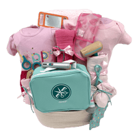Master Stylist Hairdresser Baby - Glitter Baskets -Baby Girl Gift Basket