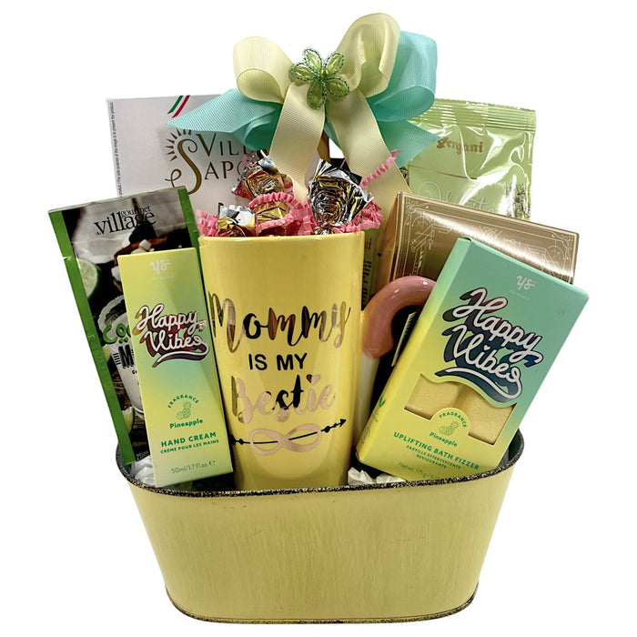 Mom's Delight Gift Basket - Glitter Baskets - Gift Baskets