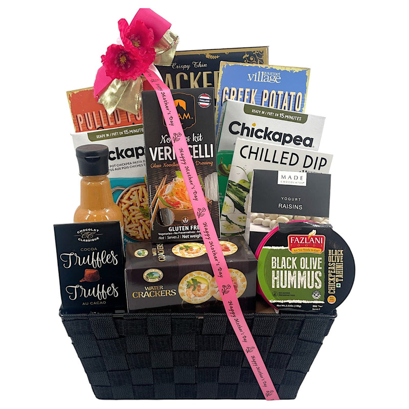 Mother's Day Delight Culinary Gift Basket - Glitter Baskets - Gift Baskets