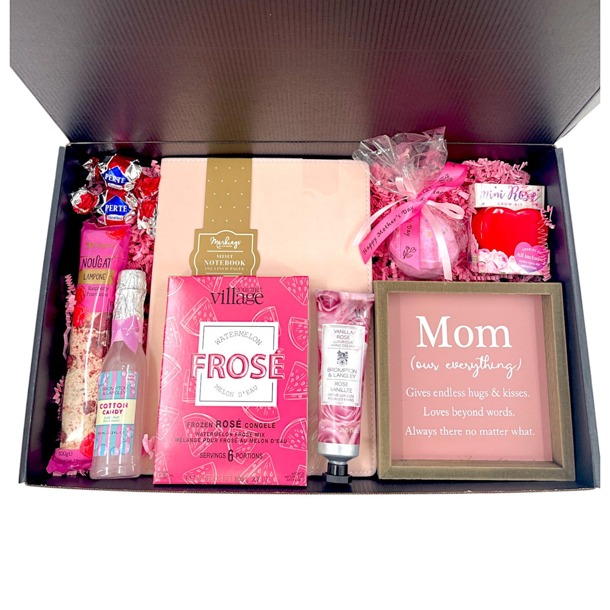 Mother’s Embrace Pamper & Indulgence Box - Glitter Baskets - 