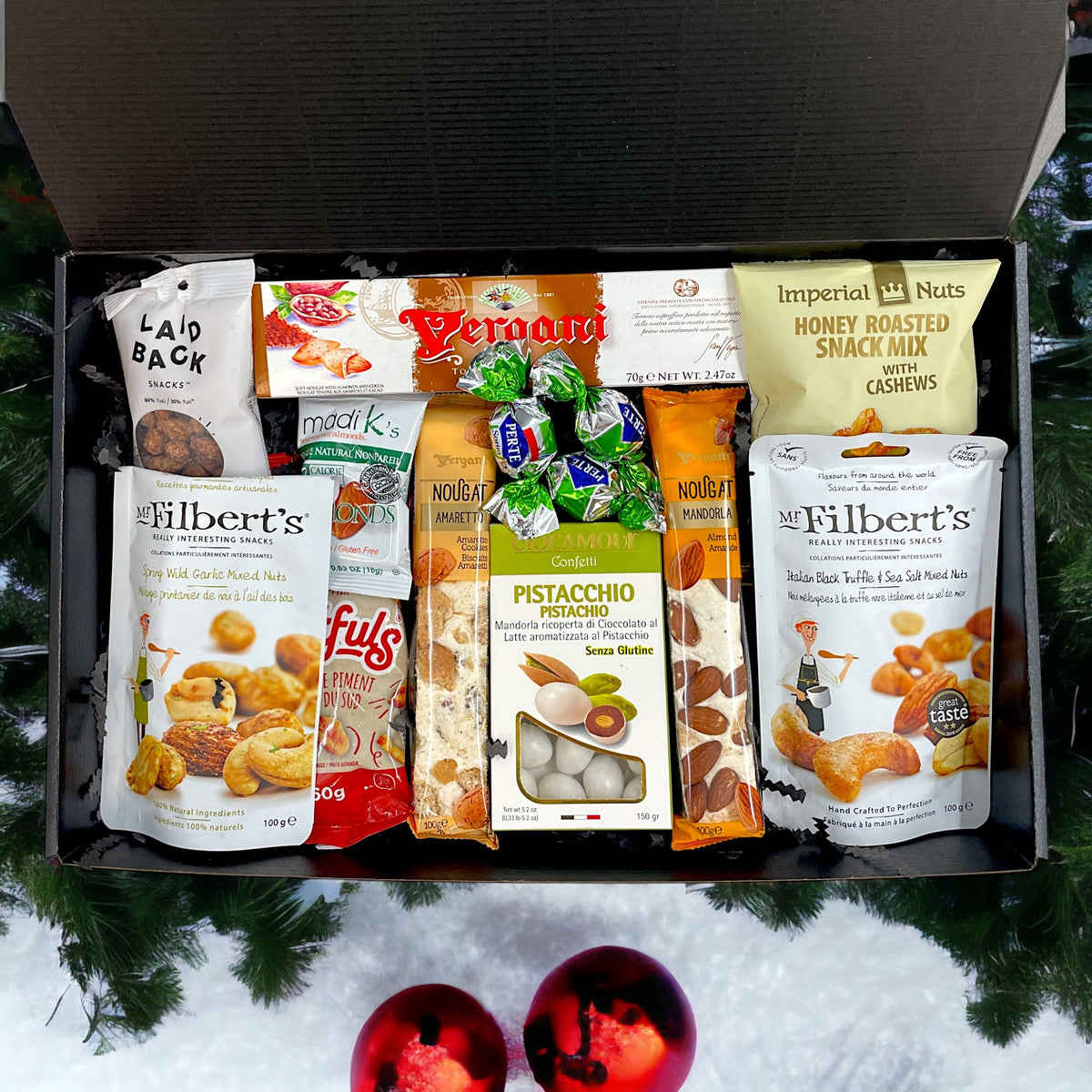 Nuts Lover: The Ultimate Nuts About Nuts Gift Box - Glitter Baskets - 