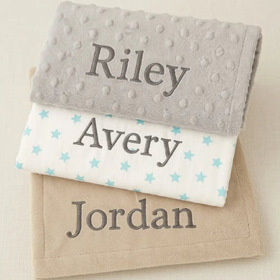 Personalize the Baby's Blanket - Glitter Baskets -