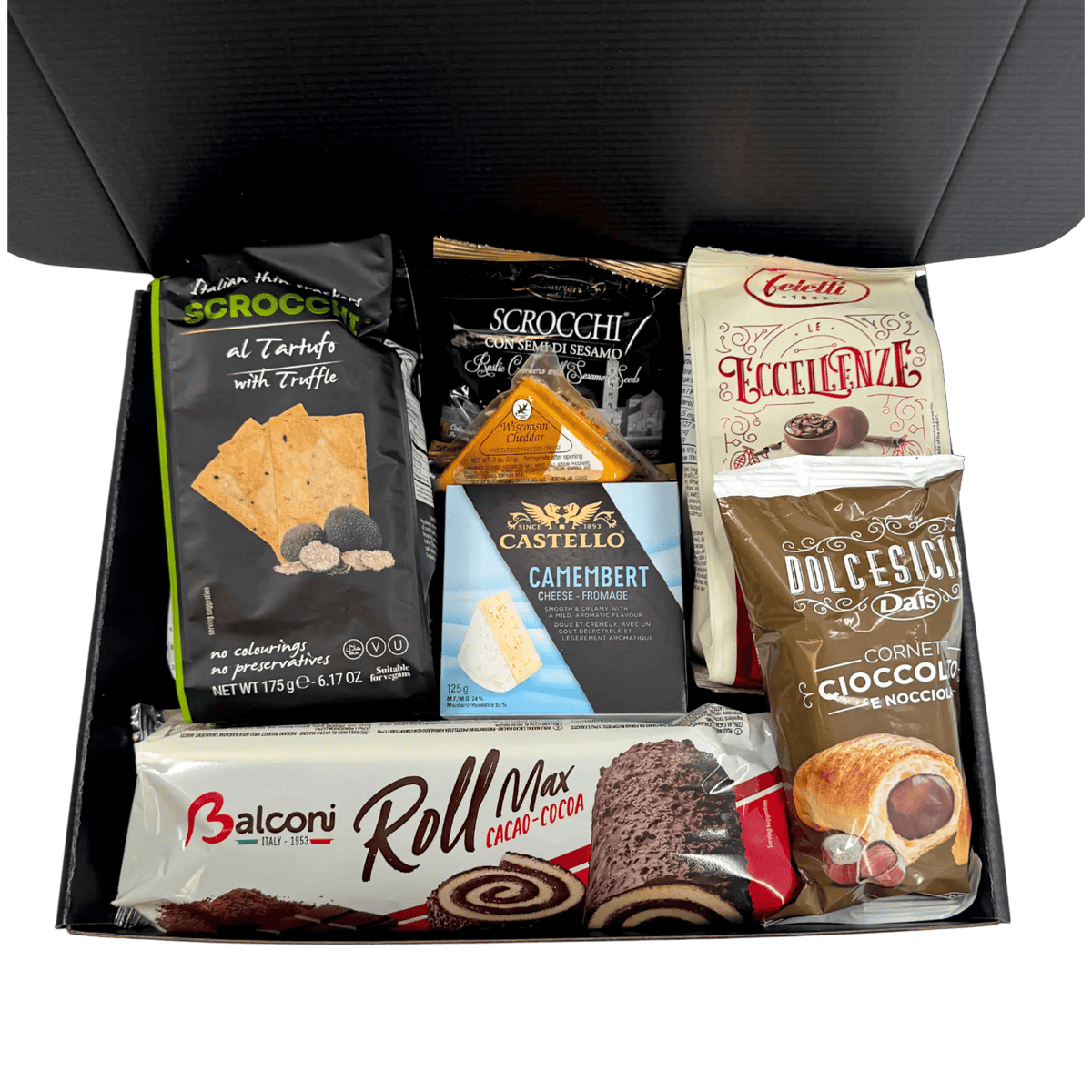 Refined Cheese and Chocolate Holiday Gift Box