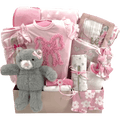 Ensemble cadeau bébé body à nœud volanté et doudou chaton