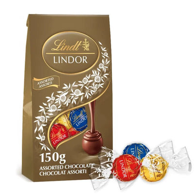 SALE - Lindor Assorted Chocolate Truffles Bag - REGULAR PRICE 16$ - Glitter Baskets - 