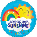 Sending You Sunshine Balloon 9 Inch Mylar