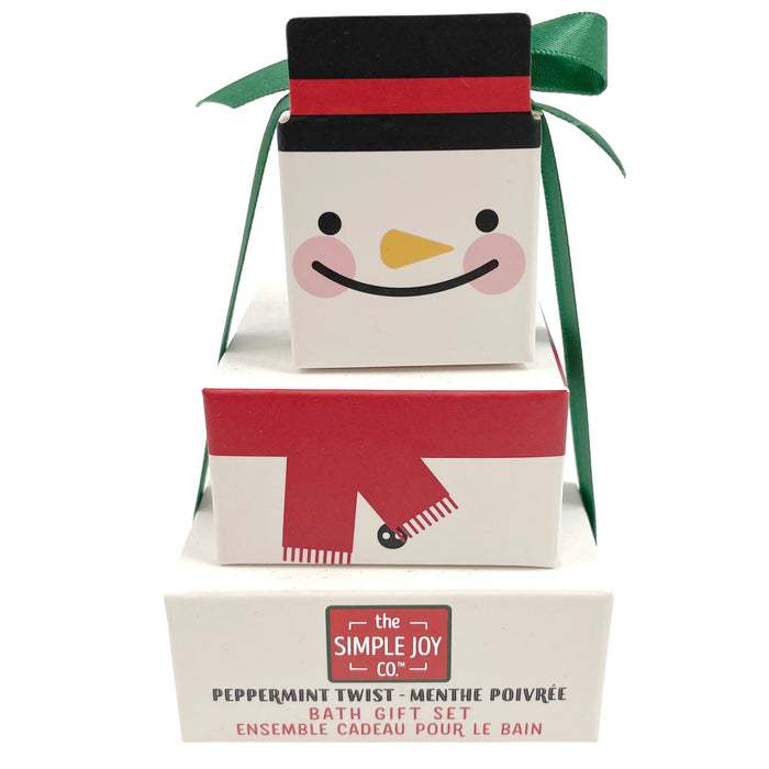 Frostys : Peppermint Twist Bath Ensemble 