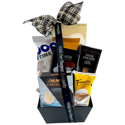 Solace & Comfort Sympathy Gift Basket - Glitter Baskets - Sympathy Gift Baskets