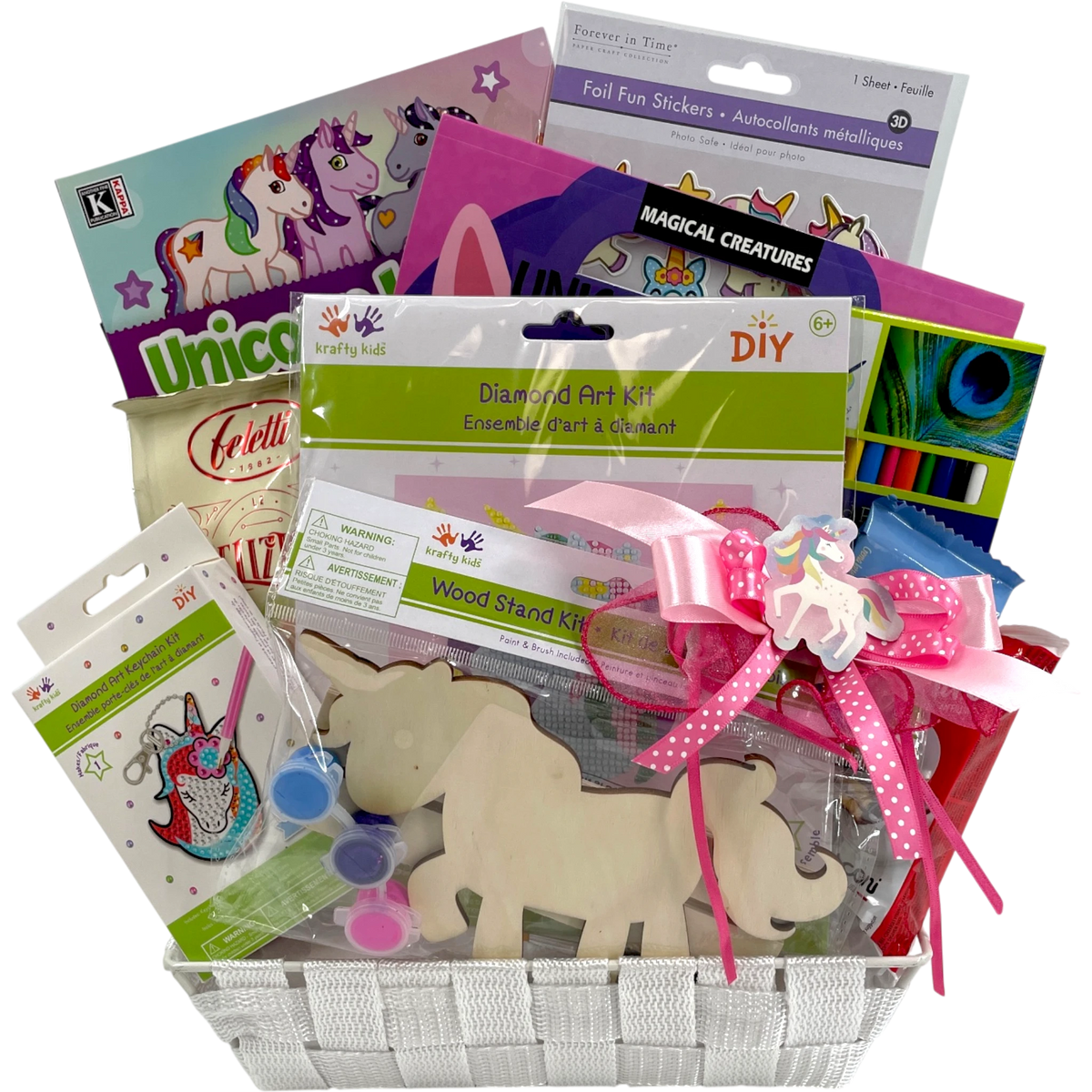 Sparkle and Create Unicorn Diamond Art Kids Gift Set