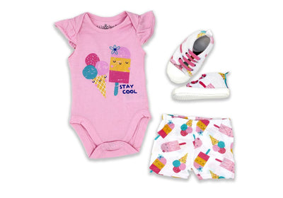 Stardust Snuggles Baby Basket - Glitter Baskets - Baby Girl Gift Basket