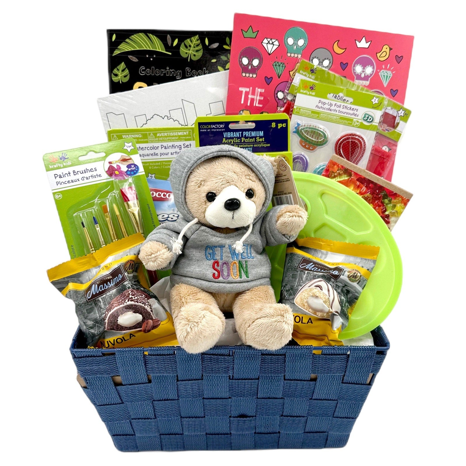 Sunny Comfort: The Best Recovery Gift Basket for Kids – Glitter