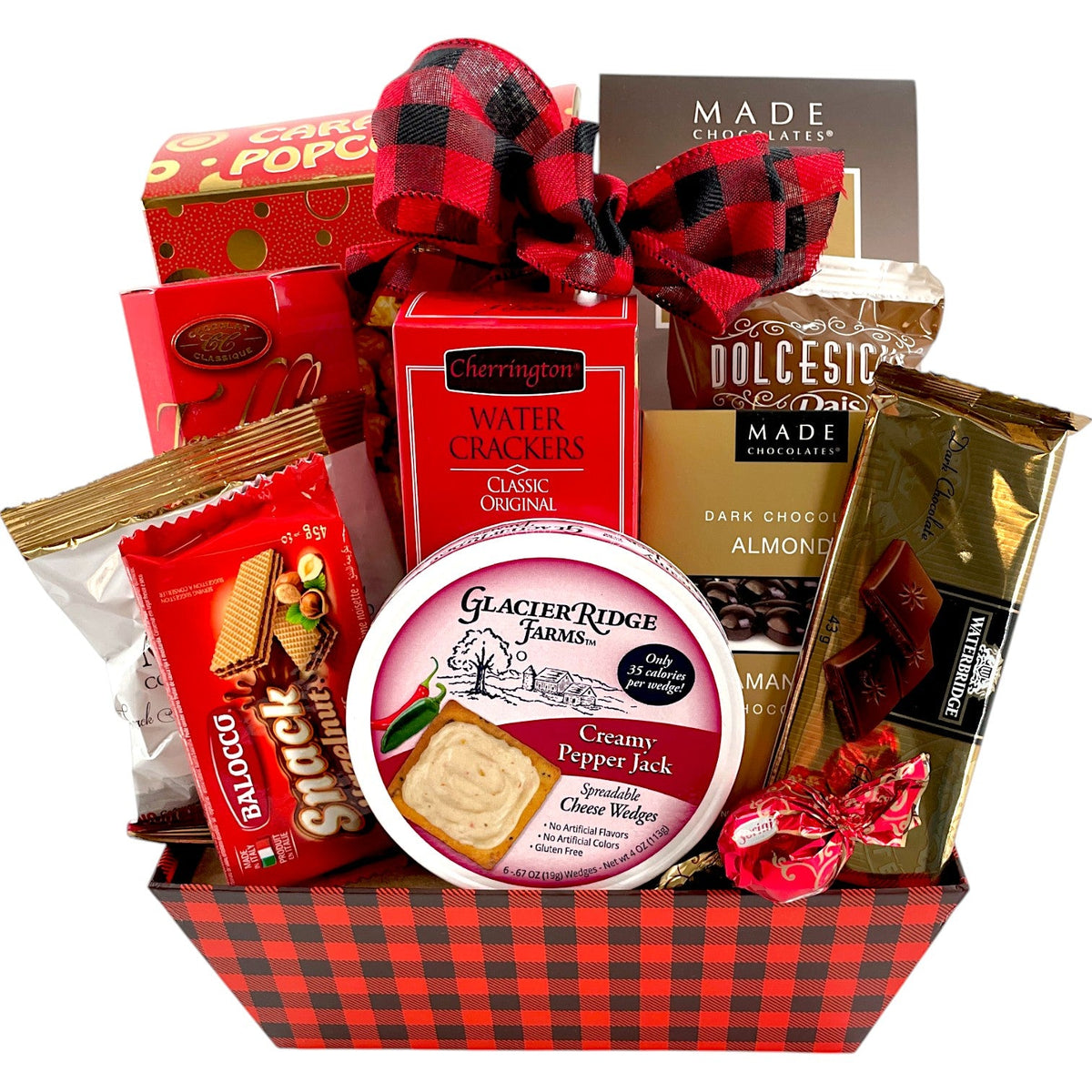 Sweet Treasures: Luxurious Valentine's Day Gift Basket - Glitter Baskets - valentine's gift baskets