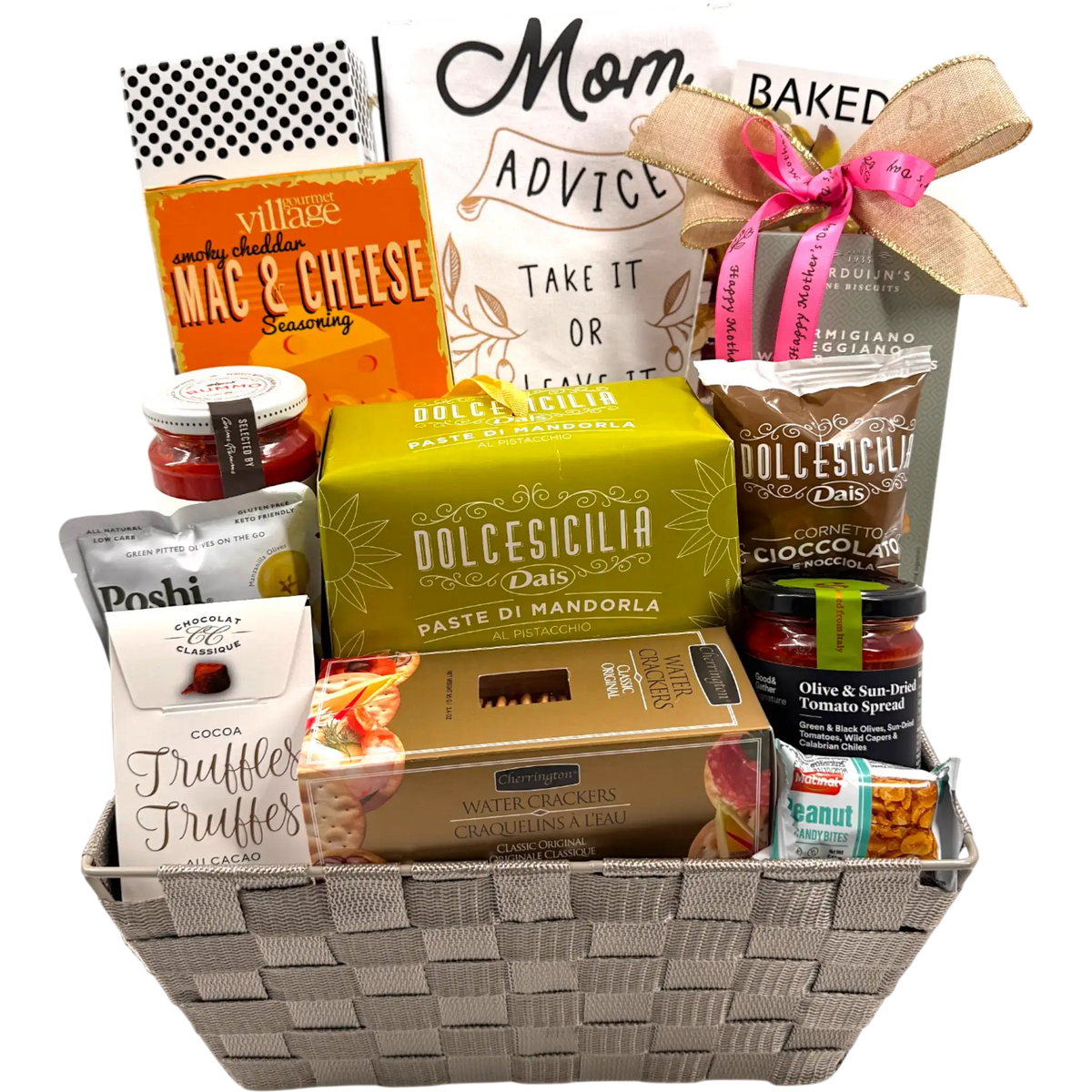 Panier-cadeau culinaire Délices de la Fête des Mères