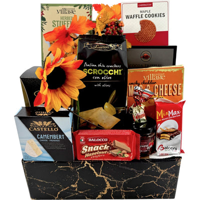 Thanksgiving Grateful Gatherings - Glitter Baskets - Thanksgiving Gift Baskets